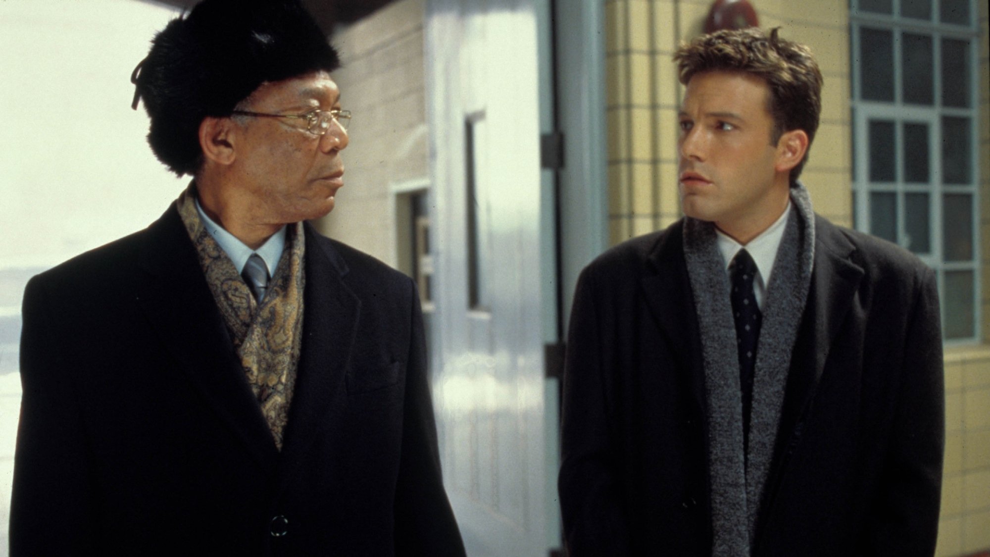 Morgan Freeman and Ben Affleck in "The Sum of All Fears."