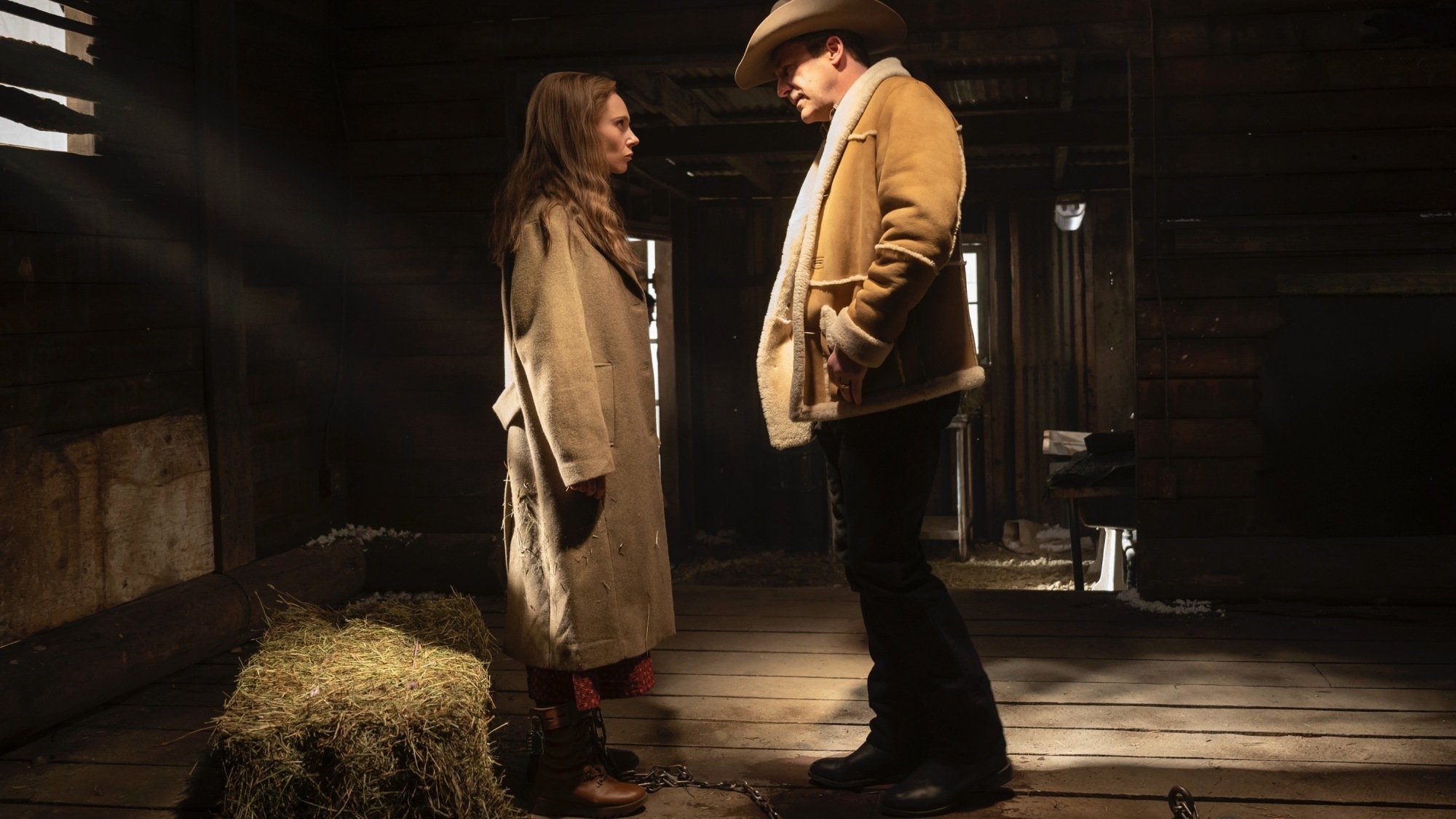 Juno Temple and Jon Hamm in "Fargo."