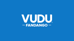 Vudu Fandango logo with blue background