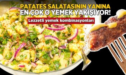 Patates salatasının yanına çok yakışıyor! Lezzetli mi lezzetli, bir kez de olsa deneyin