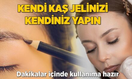 Dakikalar içinde kaş jeli hazırlayın! Doğal sabitleyici, sürdükçe güçlendiriyor