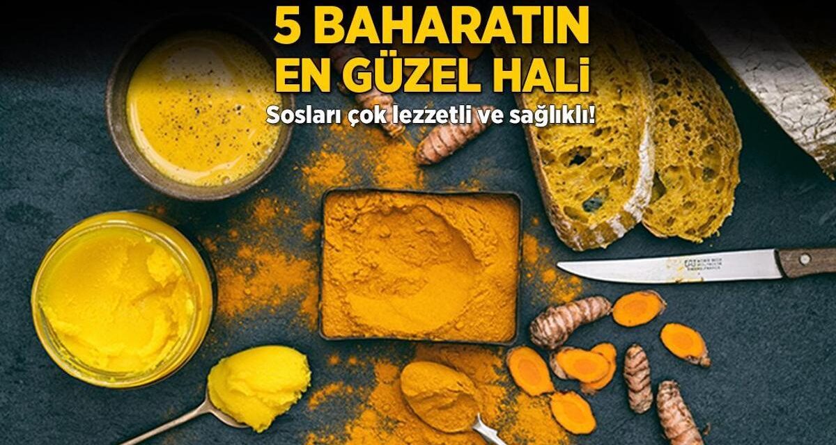 5 baharatın en güzel hali! Sosları çok lezzetli ve sağlıklı