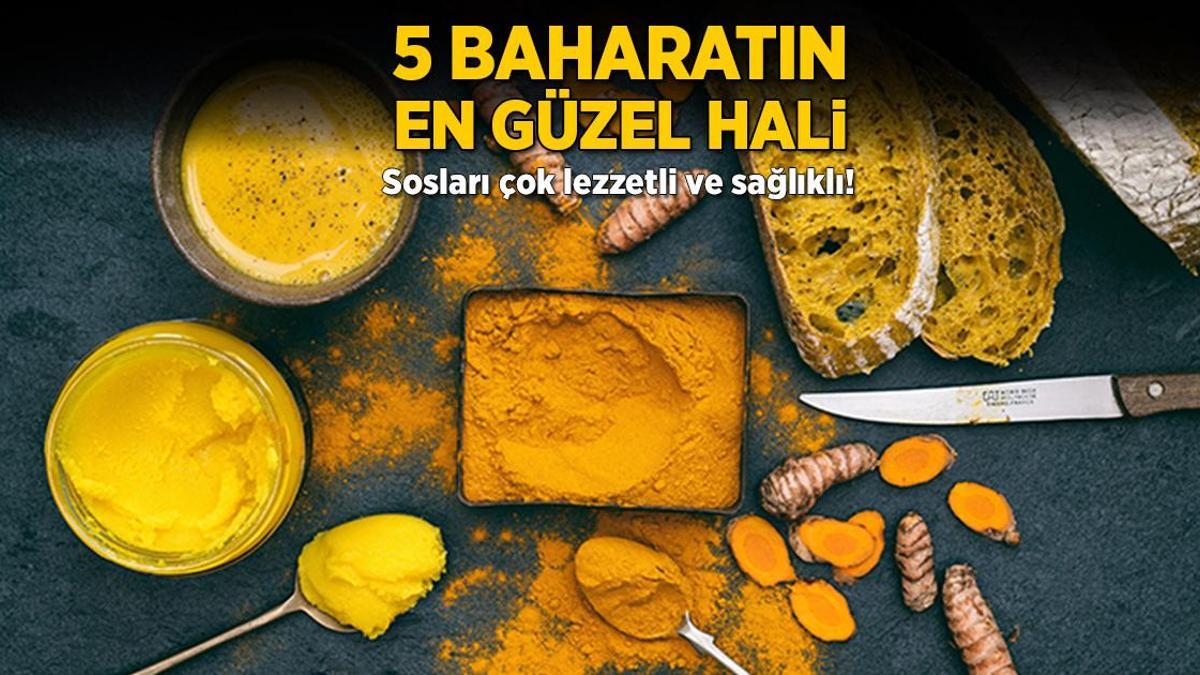 5 baharatın en güzel hali! Sosları çok lezzetli ve sağlıklı