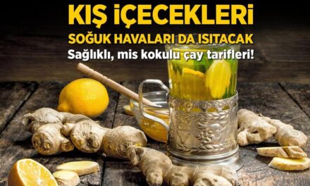 Kış içecekleri soğuk havaları da ısıtacak! Sağlıklı, mis kokulu çay tarifleri