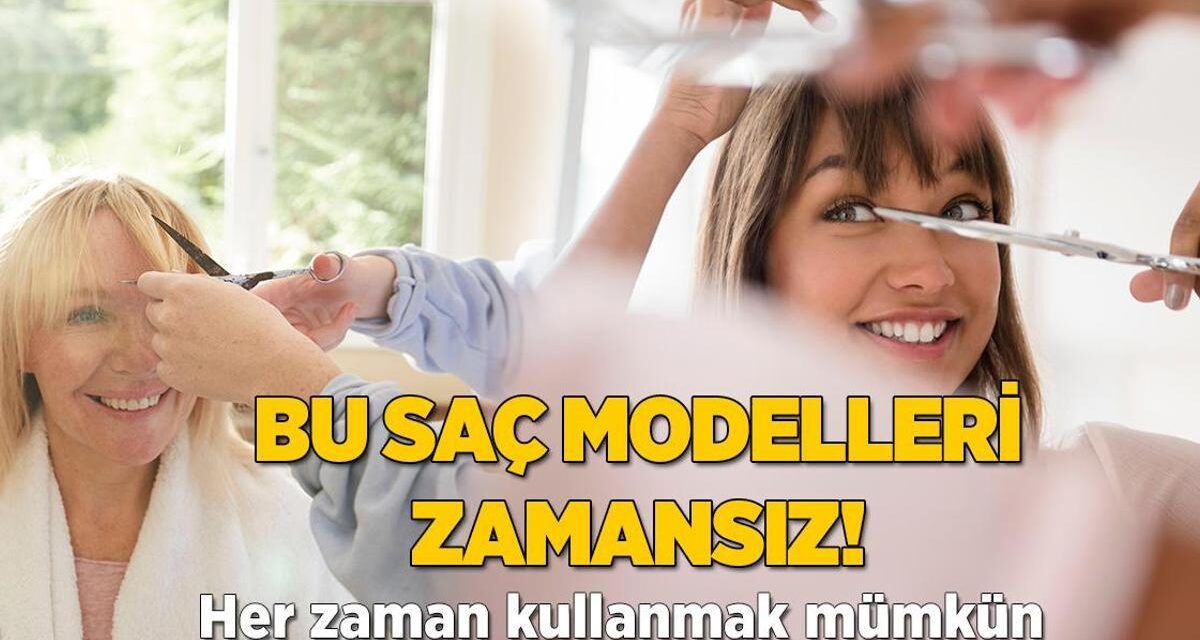 Bu saç modelinin modası hiç geçmedi! Yüz hatlarını ortaya çıkarıyor