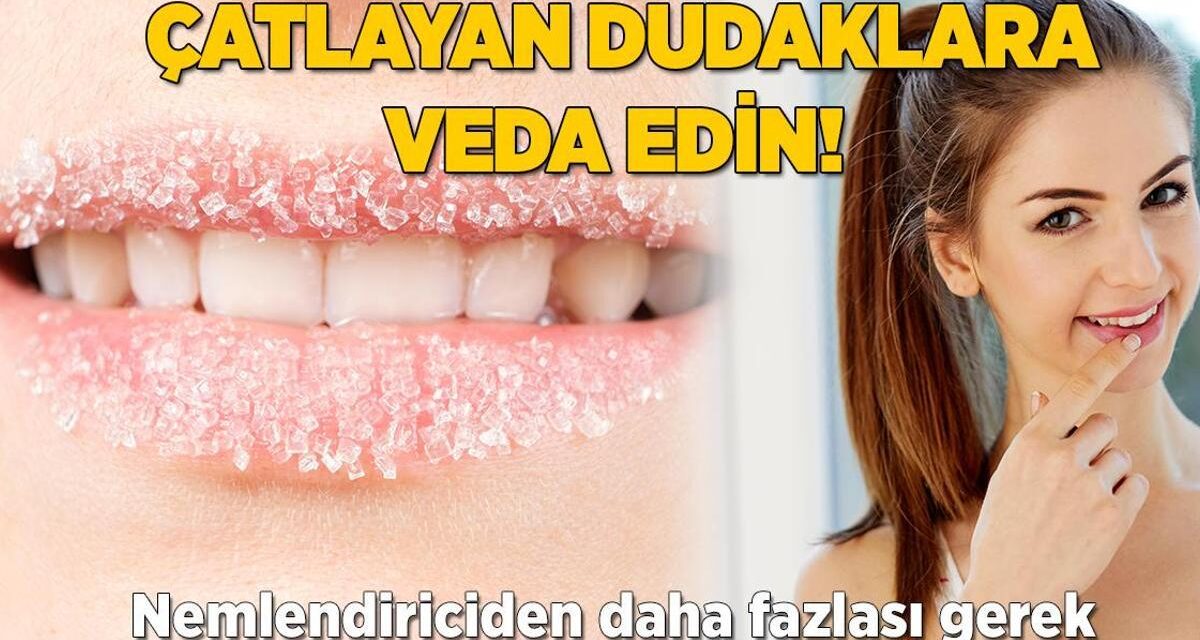 Nemlendiriciden daha fazlası gerekli! Çatlayıp yarılan dudaklar için bal-şeker formülü