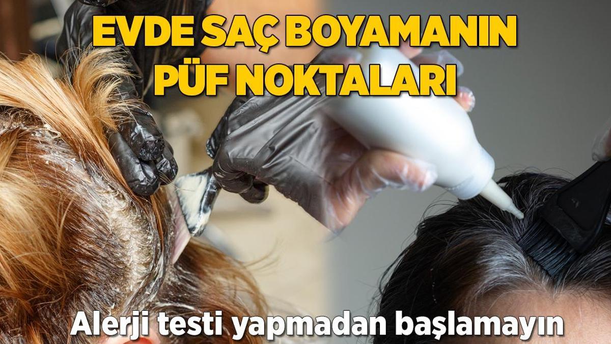 Bu testi yapmadan evde saç boyamayın! İşte sırrı, tek bir beyaz saç bile kalmıyor