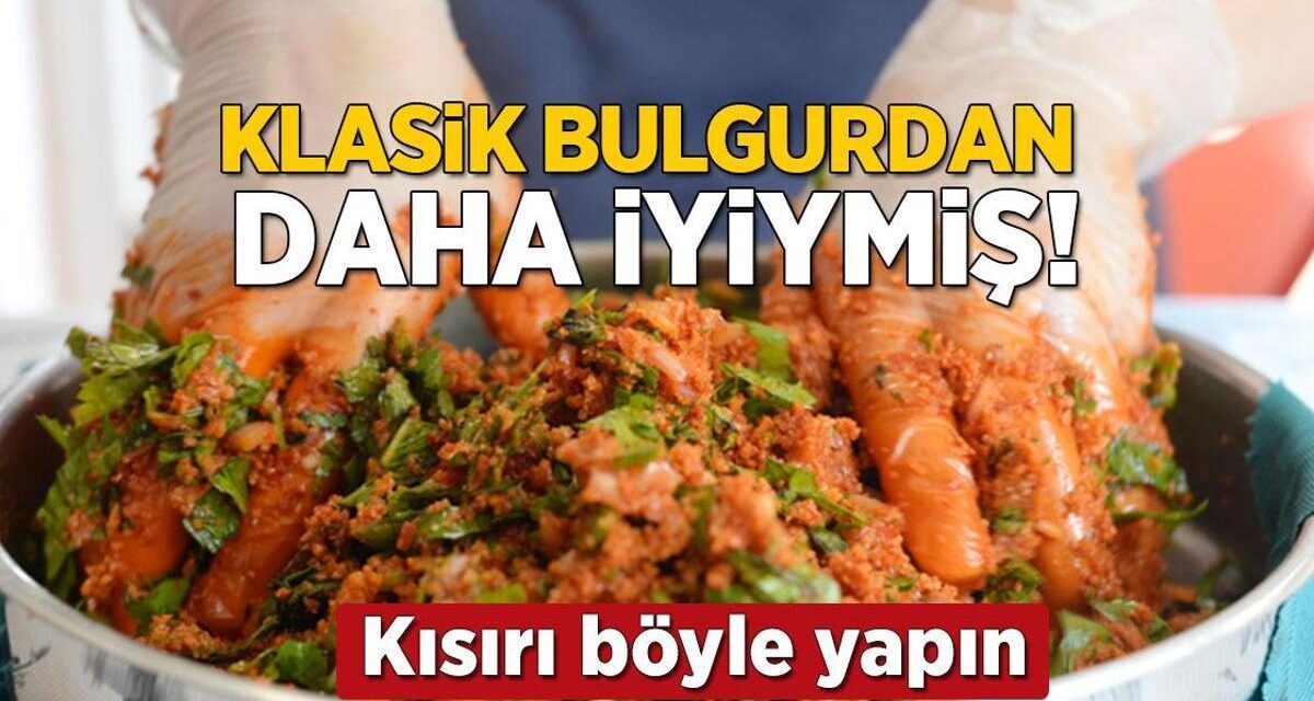 Klasik bulguru unutun, artık daha lezzetlisi var! Herkes kısırı böyle yapmaya başladı