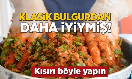 Klasik bulguru unutun, artık daha lezzetlisi var! Herkes kısırı böyle yapmaya başladı