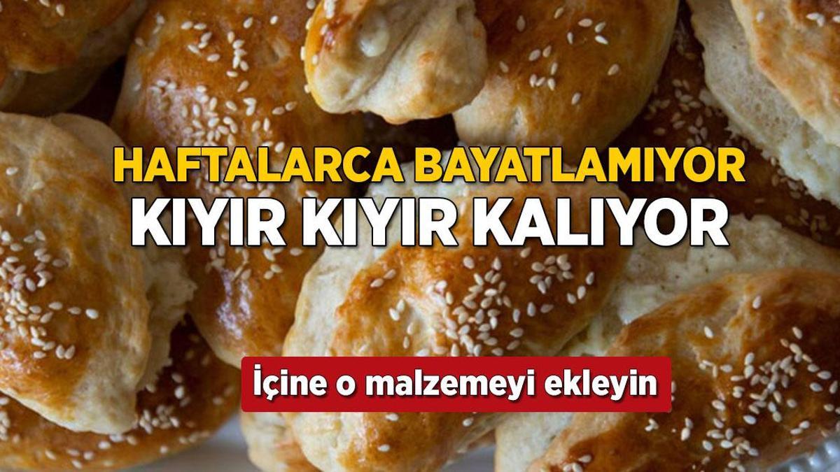 Haftalarca bayatlamayan poğaça yapmışlar! İçindeki bu malzeme tazecik tutuyor