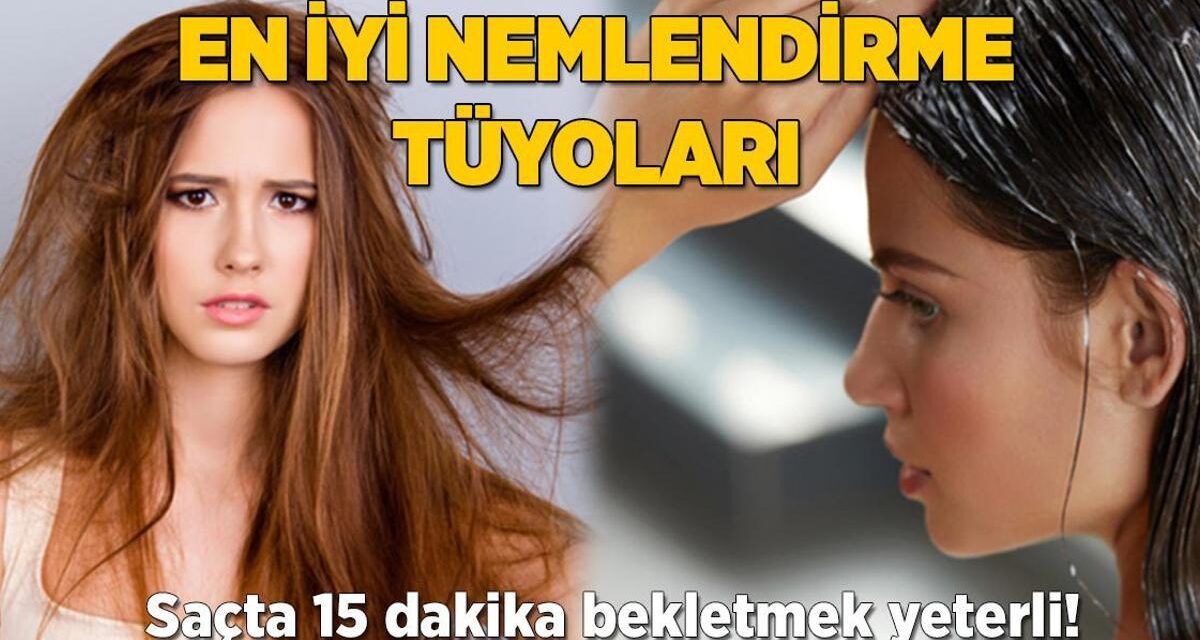 Kuru saçları anında nemlendirme tüyosu! 15 dakika bekletin, etkisini görün