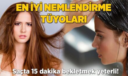 Kuru saçları anında nemlendirme tüyosu! 15 dakika bekletin, etkisini görün