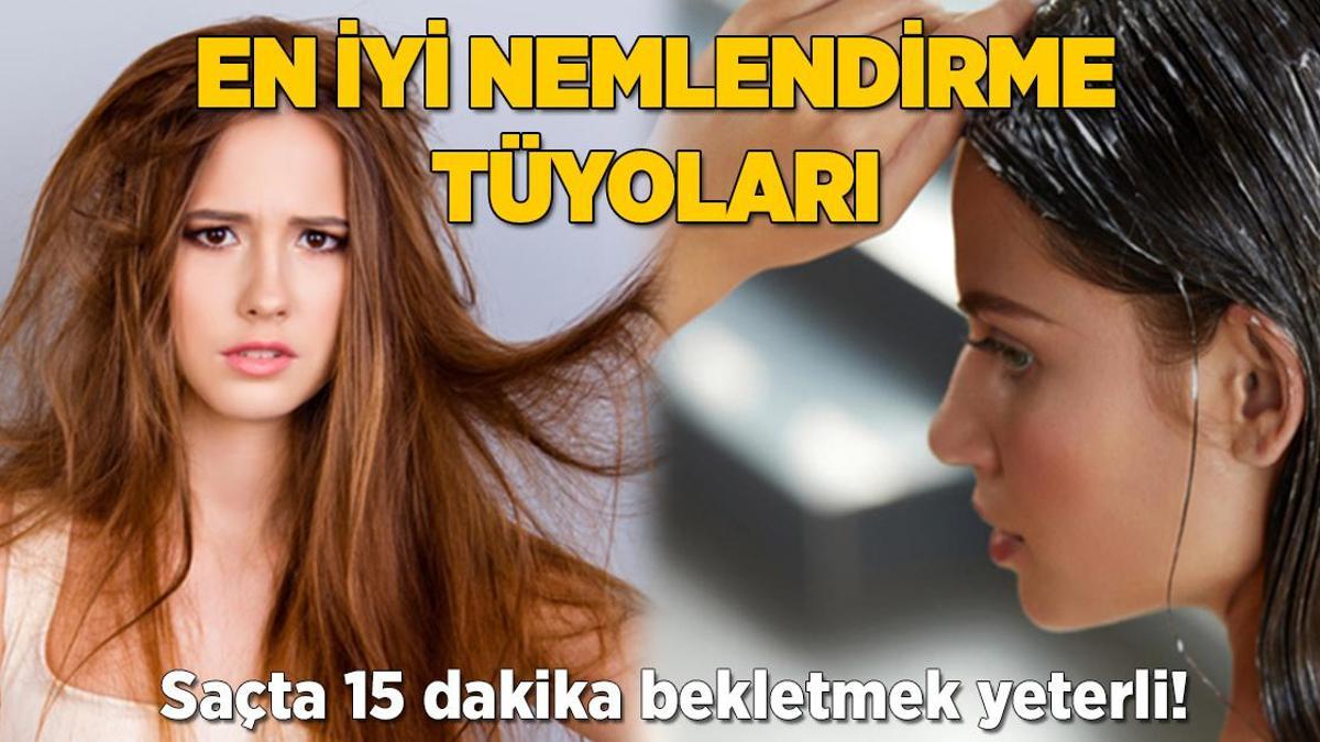 Kuru saçları anında nemlendirme tüyosu! 15 dakika bekletin, etkisini görün