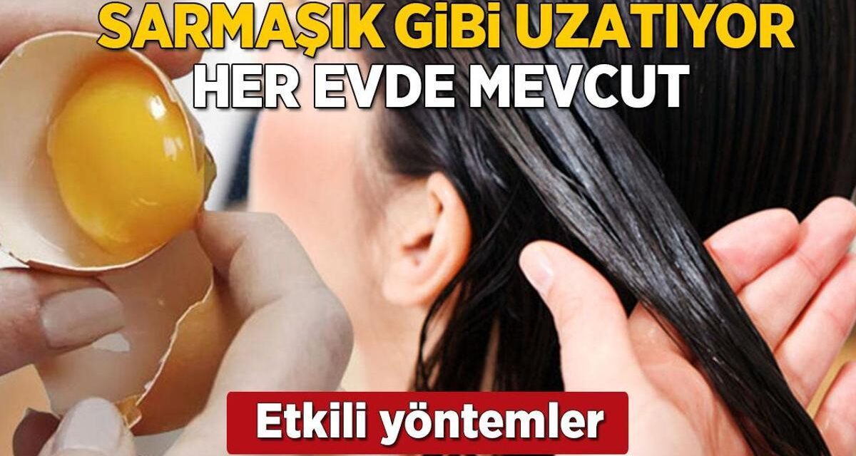 Bebek saçları bile sarmaşık gibi uzatıyor! İçinde katkı maddesi yok, her evde mevcut