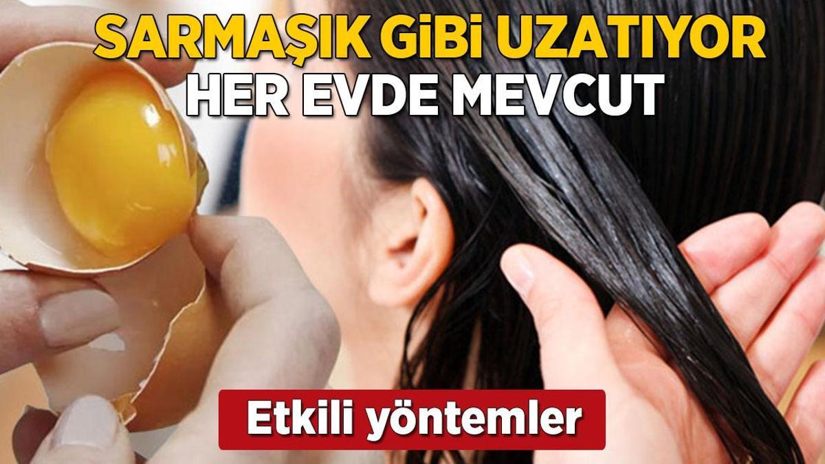 Bebek saçları bile sarmaşık gibi uzatıyor! İçinde katkı maddesi yok, her evde mevcut