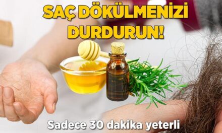 Saç dökülmenizi durdurmak aslında çok kolay! 5 bitkiden gelen mucize