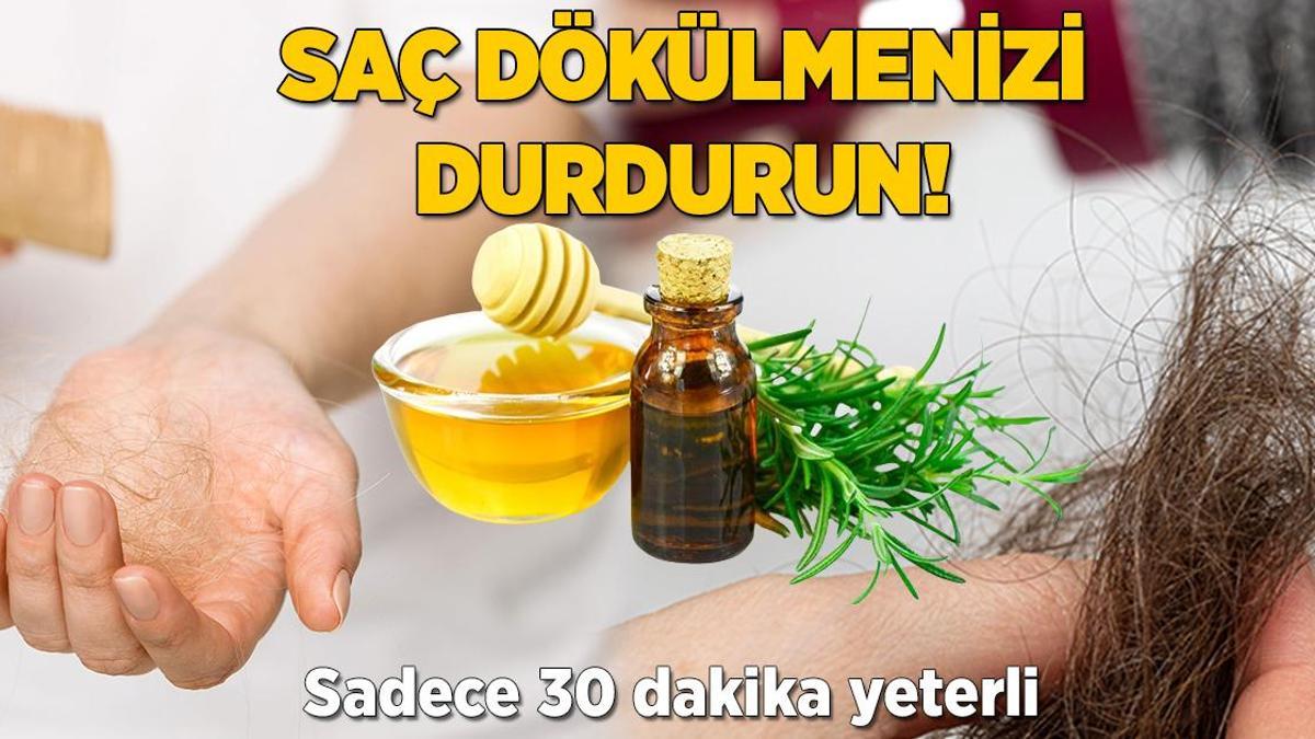 Saç dökülmenizi durdurmak aslında çok kolay! 5 bitkiden gelen mucize