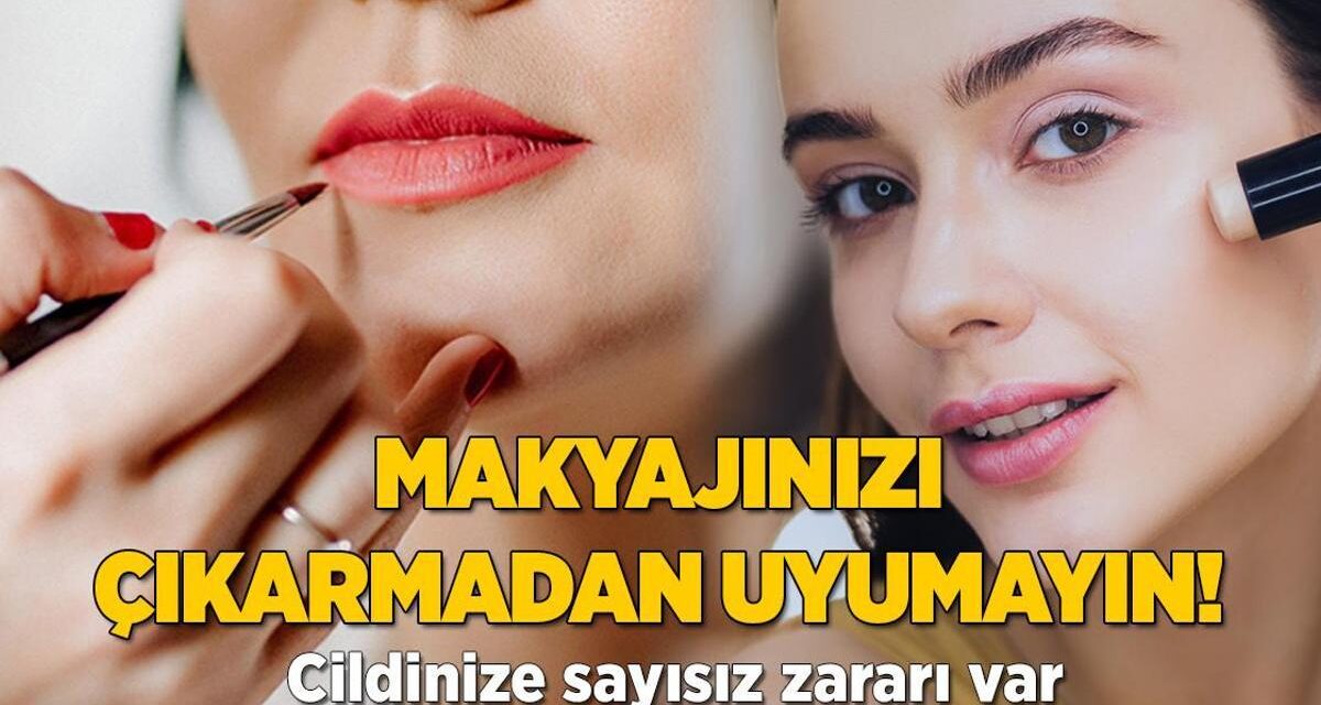 Kir dolu tek gözenek bile kalmıyor! İşte makyajı en doğru şekilde çıkarmanın yolu