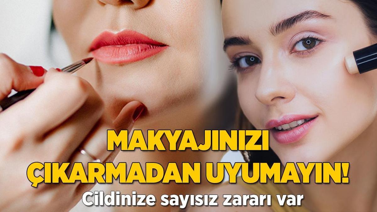 Kir dolu tek gözenek bile kalmıyor! İşte makyajı en doğru şekilde çıkarmanın yolu