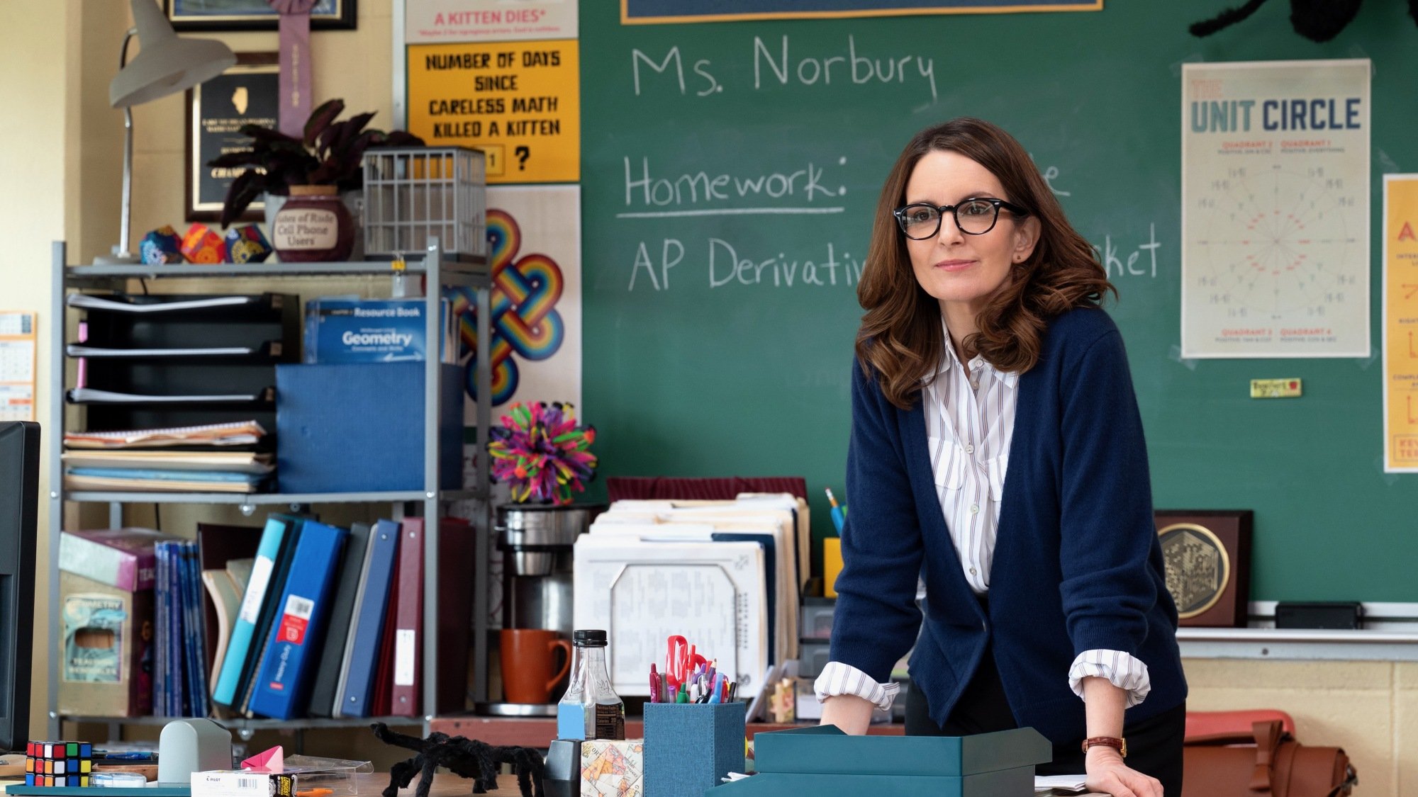 Tina Fey as Ms. Norbury in "Mean Girls" (2024).