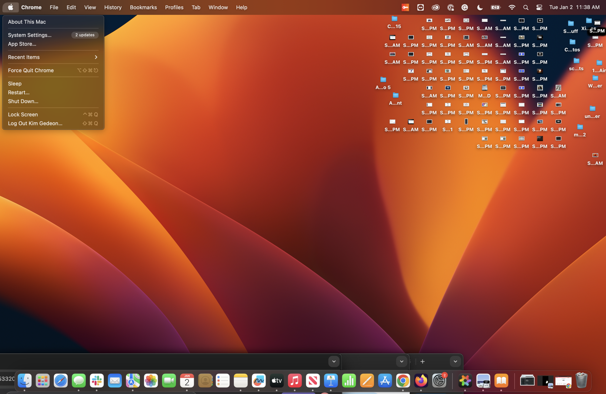 macOS UI