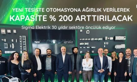 Yeni Tesiste Otomasyona Ağırlık Verilerek Kapasite % 200 Arttırılacak