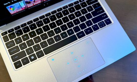 CES 2024: This laptop’s weird touchpad is for YouTube-obsessed users