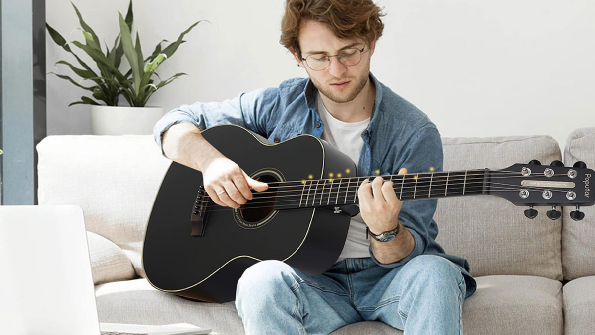 This $280 smart guitar has an app and light-up fretboard