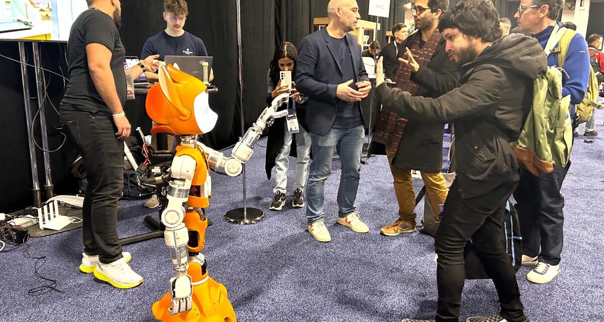 CES 2024: The Mirokai anime-inspired robot draws a crowd at Unveiled