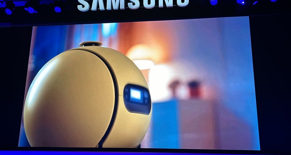 CES 2024: Samsung re-announces Ballie, a spherical robot homie