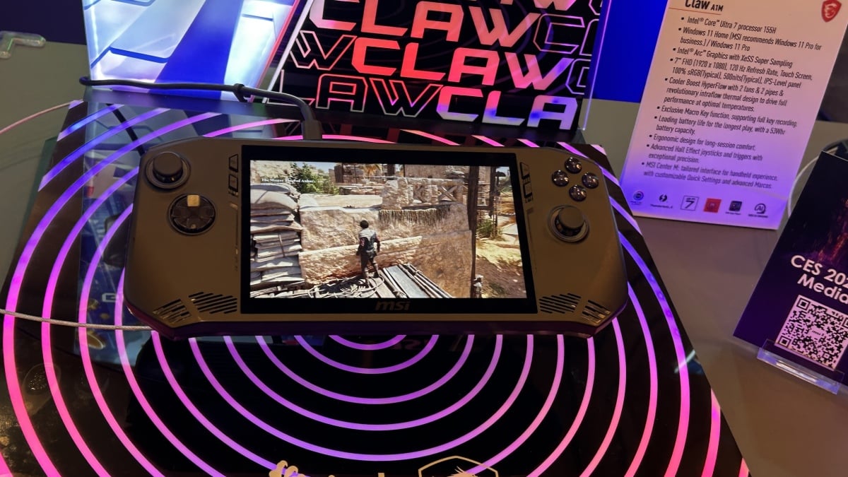 CES 2024 MSI Claw Hands-on: Another handheld PC enters the fray