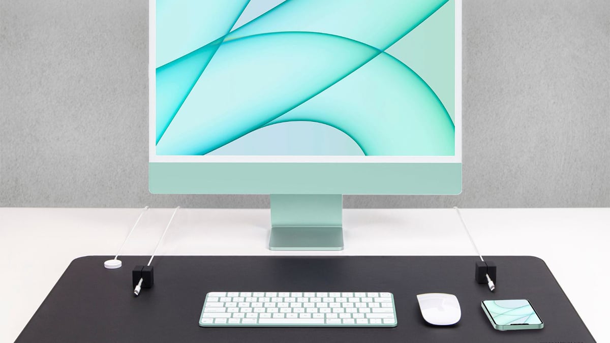 This desk mat and cable block manager bundle is $55