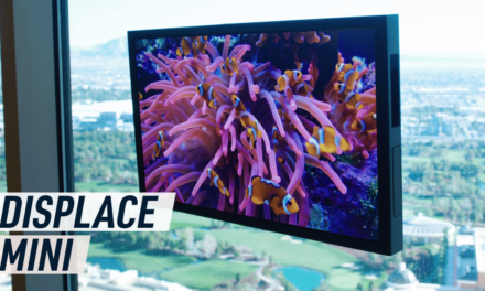 CES 2024: The Displace Mini is a 27-inch, wireless TV that can stick to just about anything.