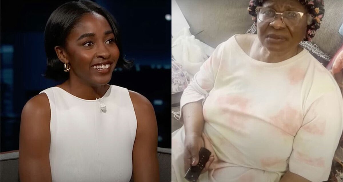 'The Bear' star Ayo Edebiri shares video of her grandmother reacting to the show's swearing