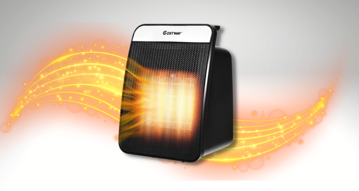 Warm up with this portable heater for $42.99
