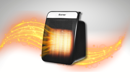 Warm up with this portable heater for $42.99