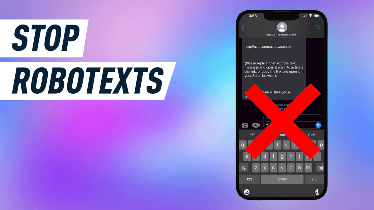 How to block annoying robotexts