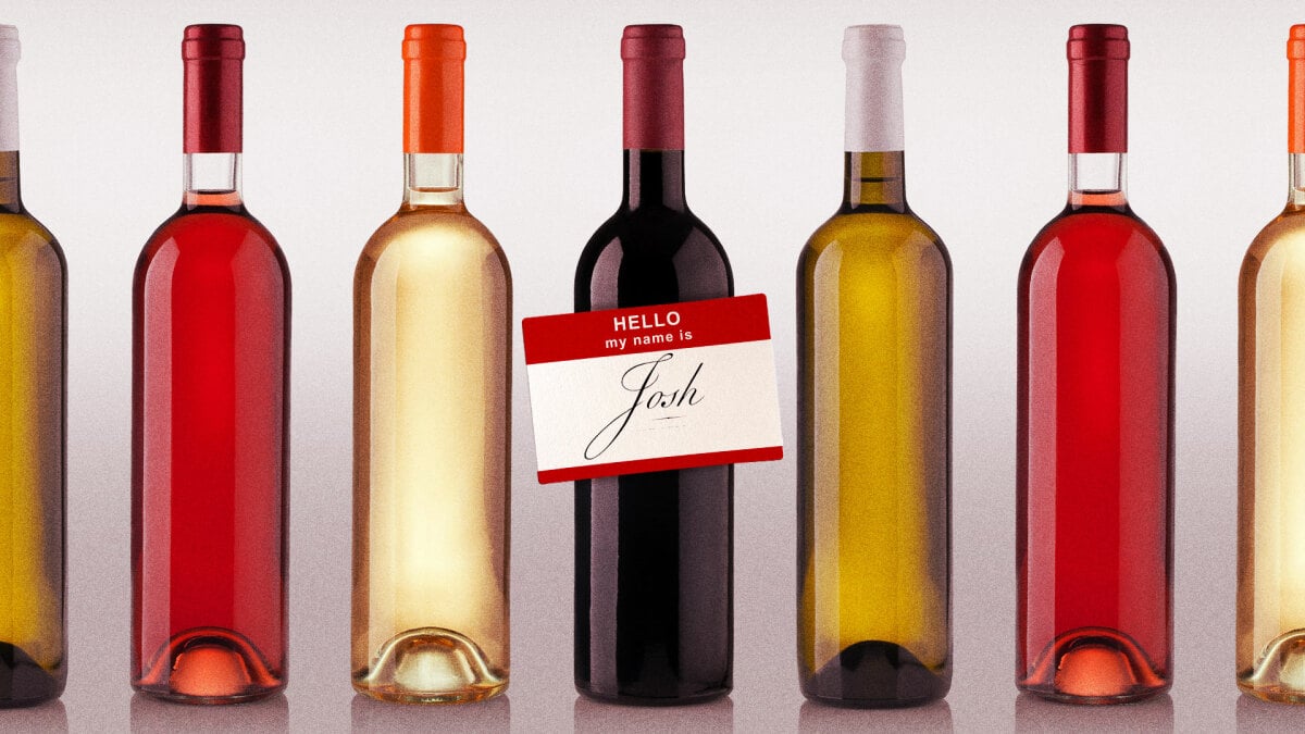 Josh wine memes flood the internet because wine not?