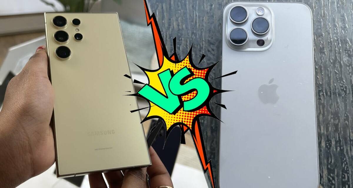 Samsung Galaxy S24 Ultra vs. iPhone 15 Pro Max: Which is better?