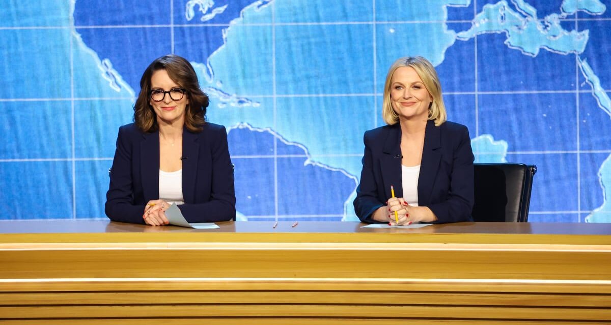 Emmys 2024: Tina Fey and Amy Poehler’s ‘SNL’ Weekend Update brings the house down