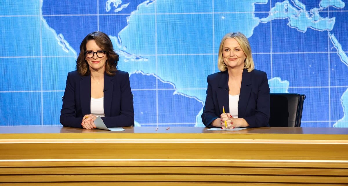 Emmys 2024: Tina Fey and Amy Poehler’s ‘SNL’ Weekend Update brings the house down