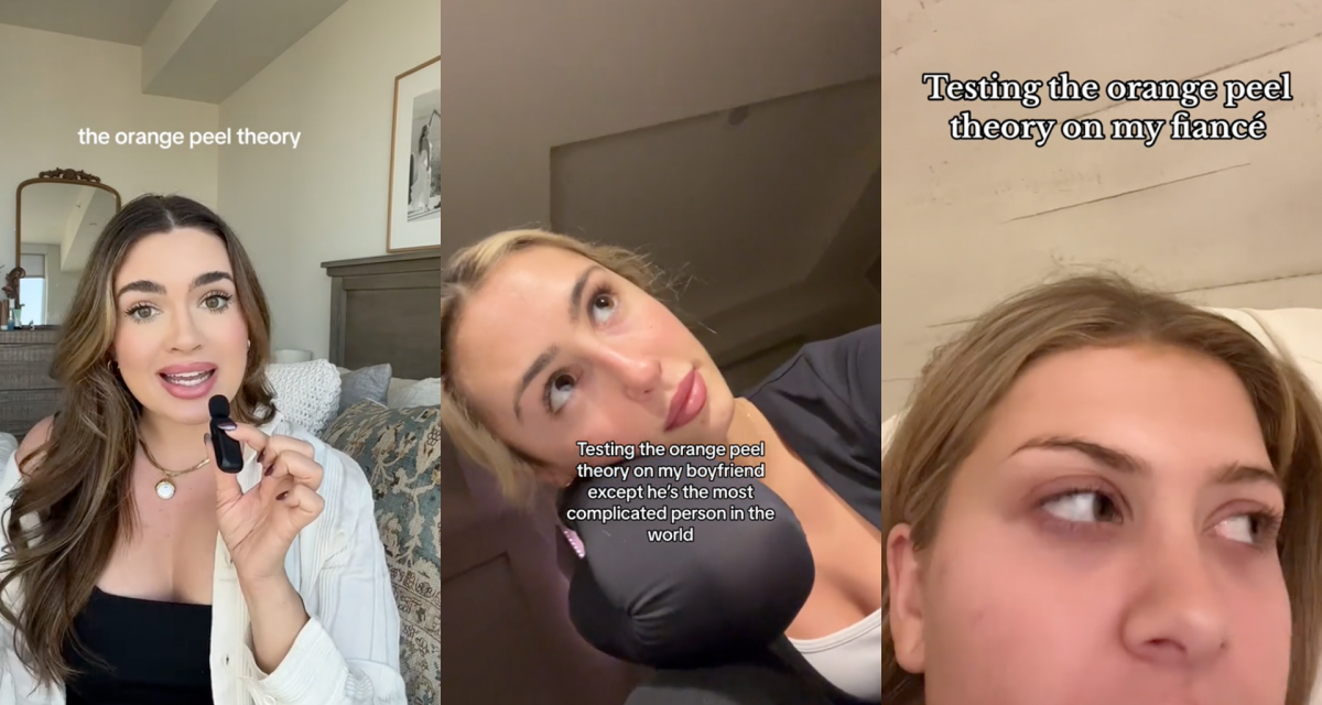 What is TikTok’s ‘orange peel theory’?