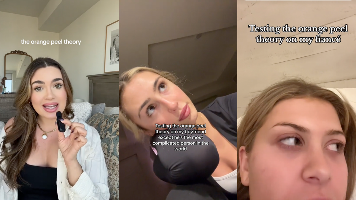 What is TikTok’s ‘orange peel theory’?
