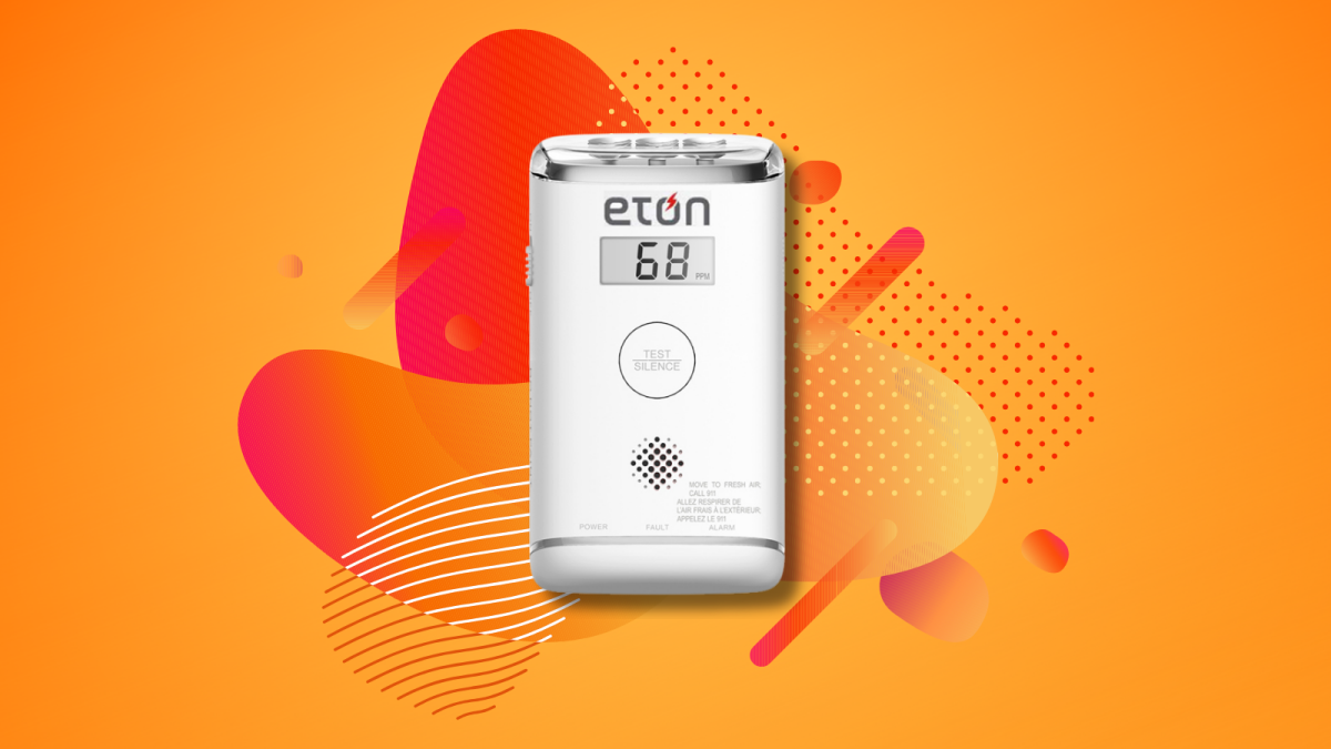 Get a portable carbon monoxide alarm for just $45