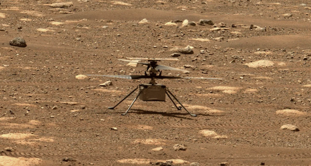 Before its demise, NASA’s Mars helicopter captured glorious aerial view