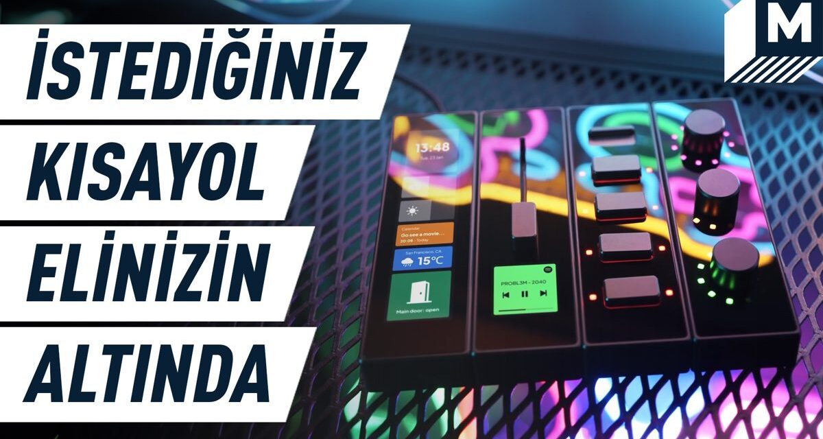 Hayatınızı kolaylaştıracak modüler kontrol istasyonu