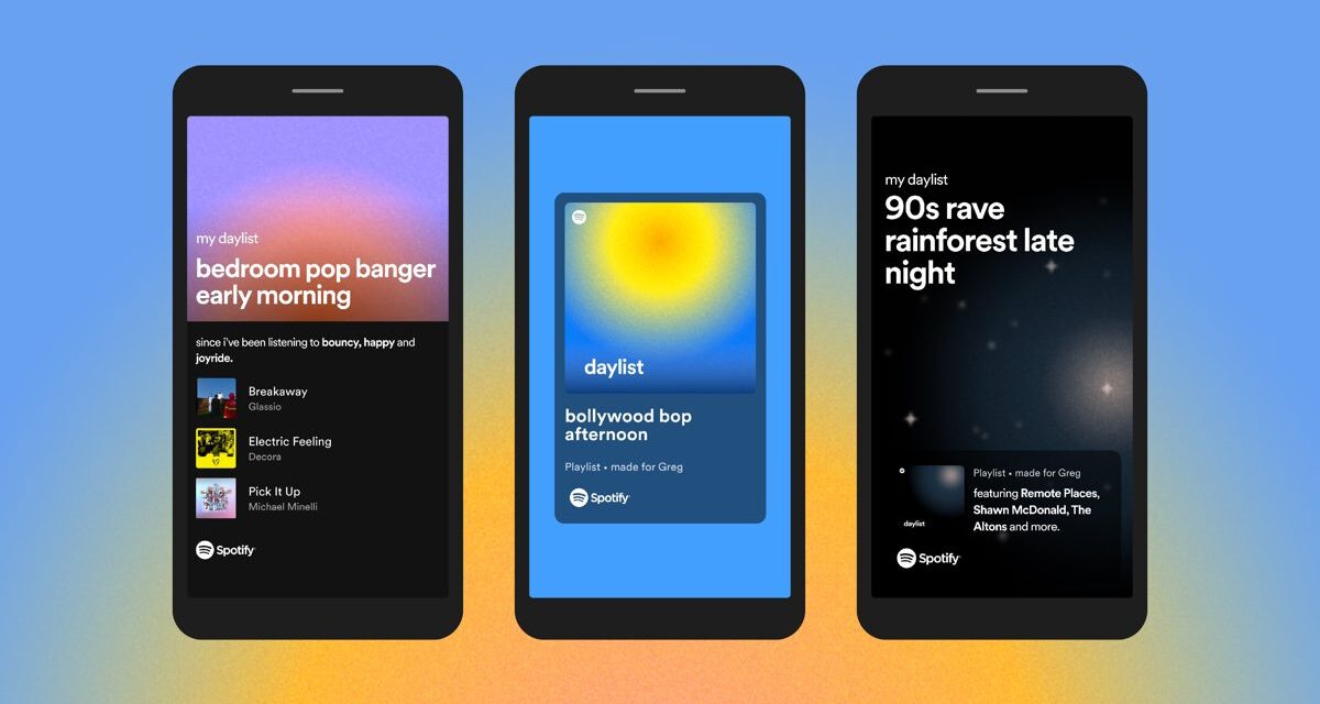Spotify’dan günün her anına özel liste: “Daylist”