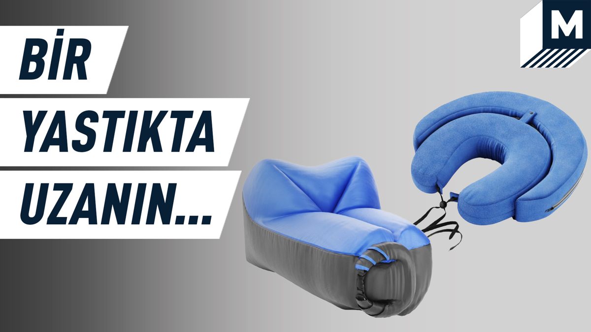 Alıştıklarımızın çok dışında bir boyun yastığı!