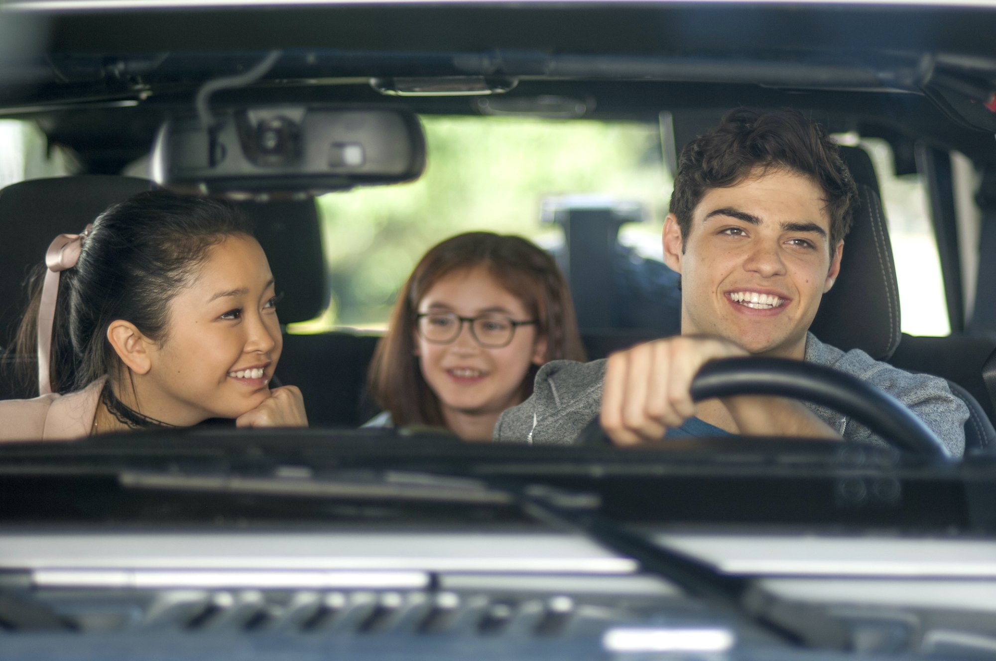 Noah Centineo, Lana Condor, Anna Cathcart in "To All the Boys I've Loved Before"