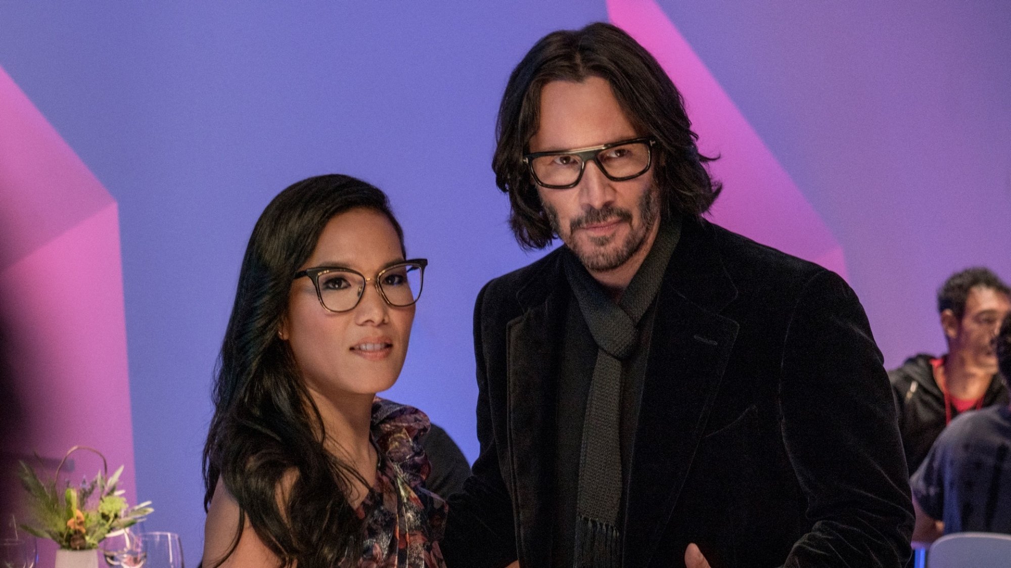 Ali Wong and Keanu Reeves in "Always Be My Maybe."